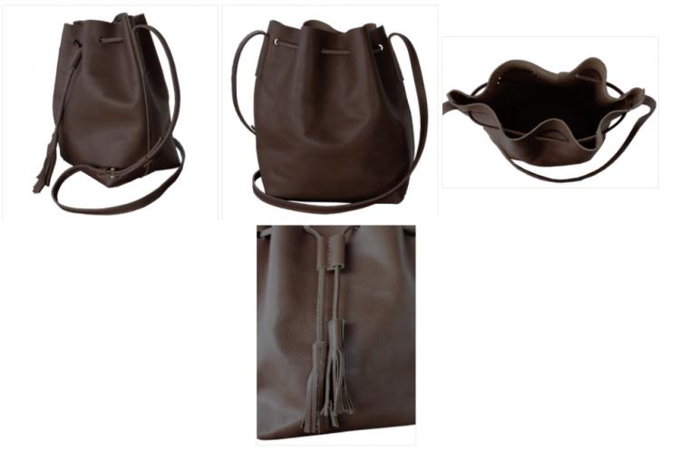 Jon Hart Personalized Leather Kenedy Tote Bag