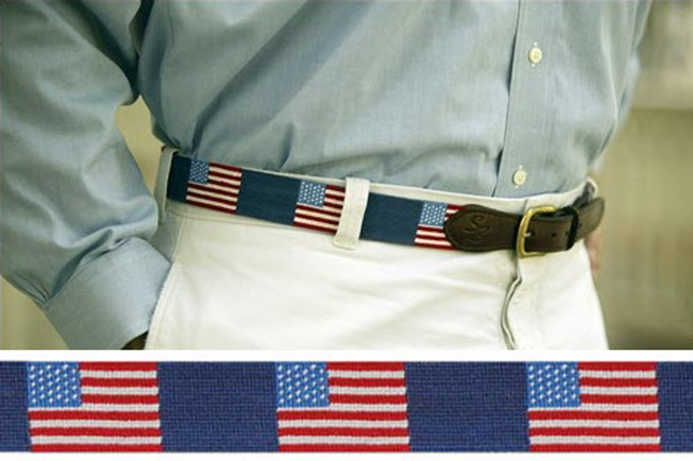 American Flag Belt