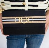 Lisi Lerch Avery Black Tan Stripe  . . . 