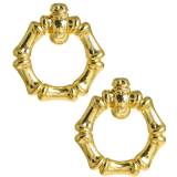 Lisi Lerch Vivi Bamboo Doorknocker Earring