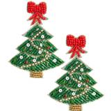 Lisi Lerch Christmas Tree Beaded Earring  . . . 