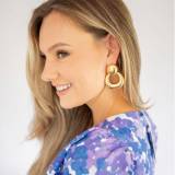 Lisi Lerch Cleo Doorknocker Earrings