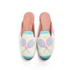 By Paige Needlepoint Tennis Mule