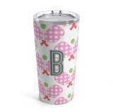 Clairebella Pickleball Pink Single Initial  . . . 