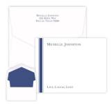 Embossed Graphics Stately Striped Card