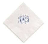 Monogrammed Classic Napkin Stamped Color  . . . 