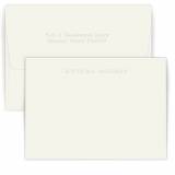 Embossed Graphics Personalized One Line Card