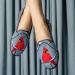 By Paige Needlepoint Loafer In Winter Cardinal