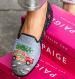 Bypaige Christmas Tree Farm Needlepoint Loafers