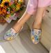 Bypaige Needlepoint Loafers In Garden Party