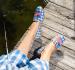 By Paige Preppy Flag Needlepoint Loafers