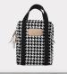 Jon Hart Shag Bag In Houndstooth