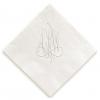 embossed+monogram+heartfield+napkin