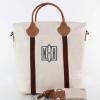 monogrammed+flight+bag+in+brown+trim+