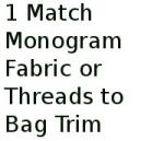 1 Match Applique Fabric Or Trim