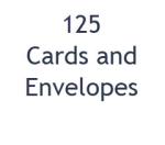 125 Notes And Envelopes