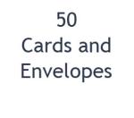 50 Notes And Envelopes