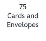75 Notes And Envelopes