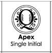 Apex Single Initial