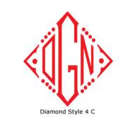 4 C Diamond Chain Stitch