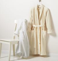 Monogrammed Plush Terry Robe