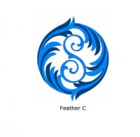 Chain Stitch Feather