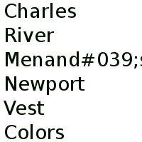 Charles River Men's Newport Vest Colors