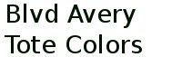 Blvd Avery Tote Colors