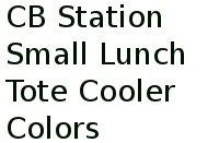 Cb Station Small Lunch Tote Cooler Colors