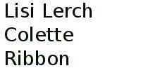 Lisi Lerch Colette Ribbon