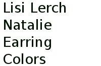 Lisi Lerch Natalie Earring Colors