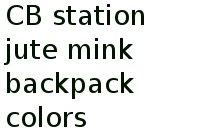 Cb Station Jute Mink Backpack Colors