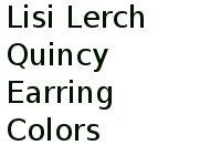 Lisi Lerch Quincy Earring Colors