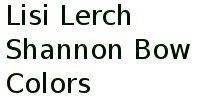 Lisi Lerch Shannon Bow Colors