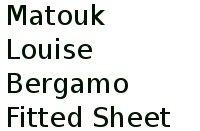 Matouk Louise Bergamo Fitted Sheet