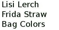 Lisi Lerch Frida Straw Bag Colors 