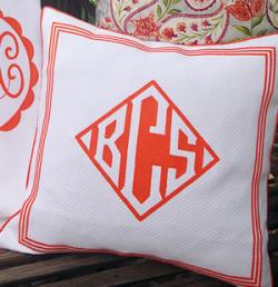 Jw Add A Monogram To Pillow