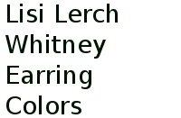 Lisi Lerch Whitney Earring Colors