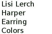 Lisi Lerch Harper Earring Colors