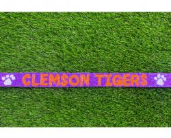 Clemson Tigers Purple-orange-paw