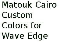 Matouk Cairo Custom Colors For Wave Edge