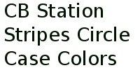 Cb Station Stripes Circle Case Colors