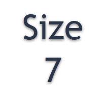 Size 7 Is 9.25 Inches Long