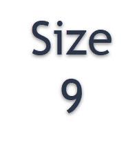 Size 9 Is 10 Inches Long