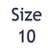 Size 10 Is 9.25 Inches Long