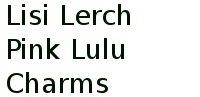 Lisi Lerch Pink Lulu Charms