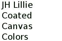 Jh Lillie Coated Canvas Colors