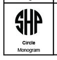 Circle Monogram