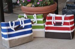 Striped Boat Tote Colors