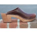 High Heel Brown Wood